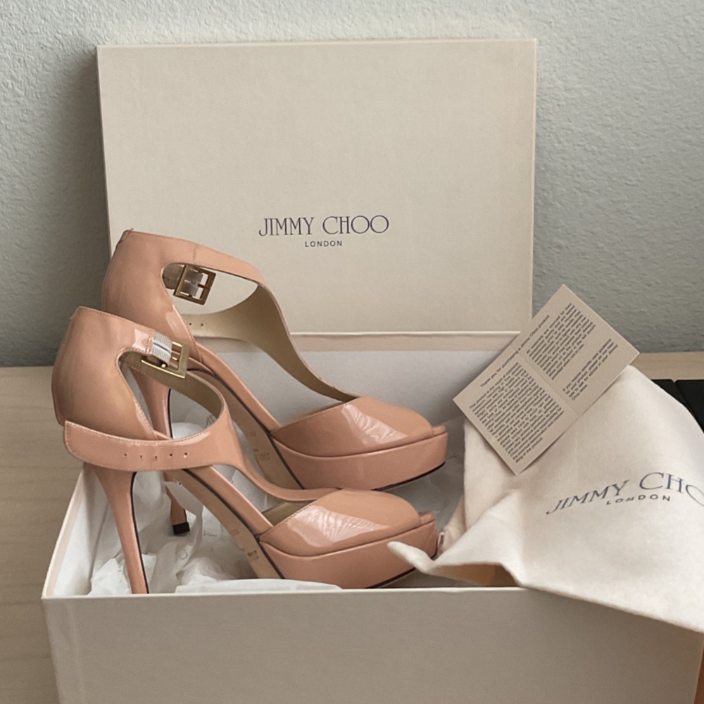 Jimmy Choo Blush Pink Heels